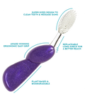 RADIUS Big Brush - Adult Toothbrush with Replaceable Head