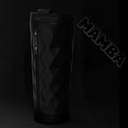 Mamba | Black Matte Travel Coffee/Tea Mug by coupleDots