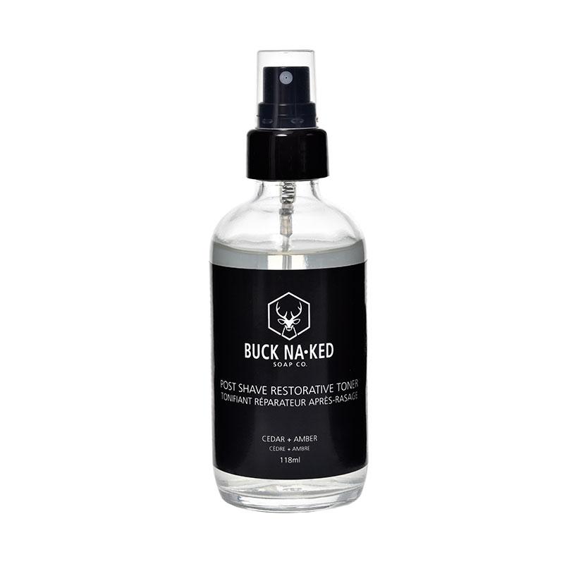 Buck Naked | cedar + amber post shave restorative toner