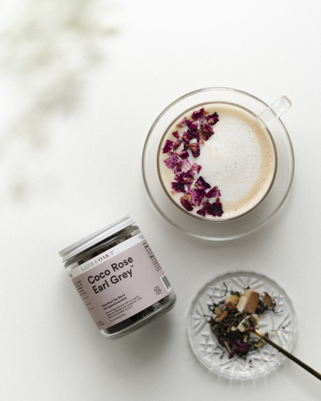 coco rose earl grey - natural organic tea