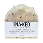 Buck Naked | cranberry + mint natural vegan soap bar