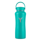 DYLN Wide-Mouth 32 oz. Water Bottle /w Sports Cap and Extra Diffusers