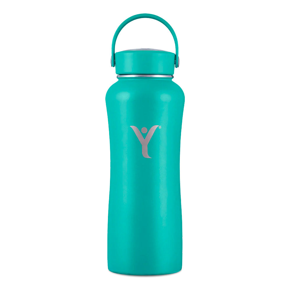 DYLN Wide-Mouth 32 oz. Water Bottle /w Sports Cap and Extra Diffusers