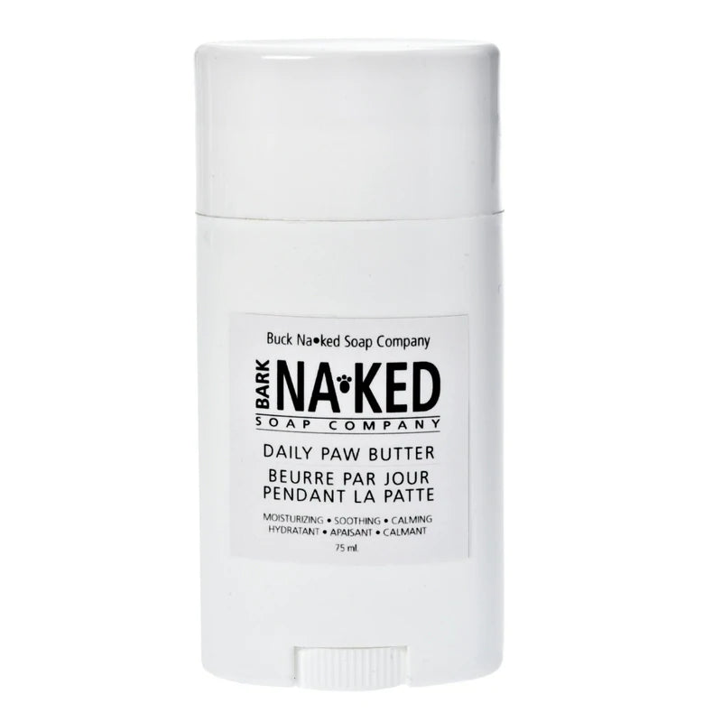 bark naked - daily dog paw butter | buck naked