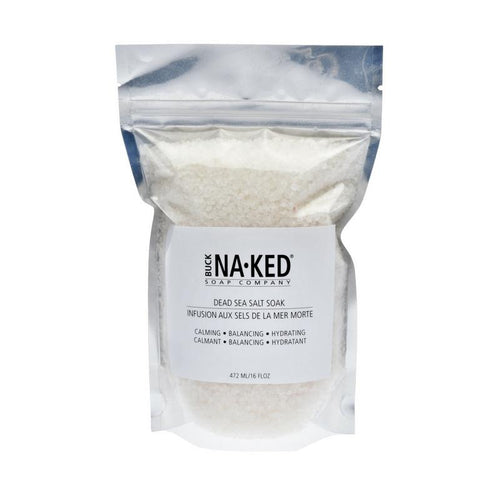 Buck Naked | dead sea bath salt soak