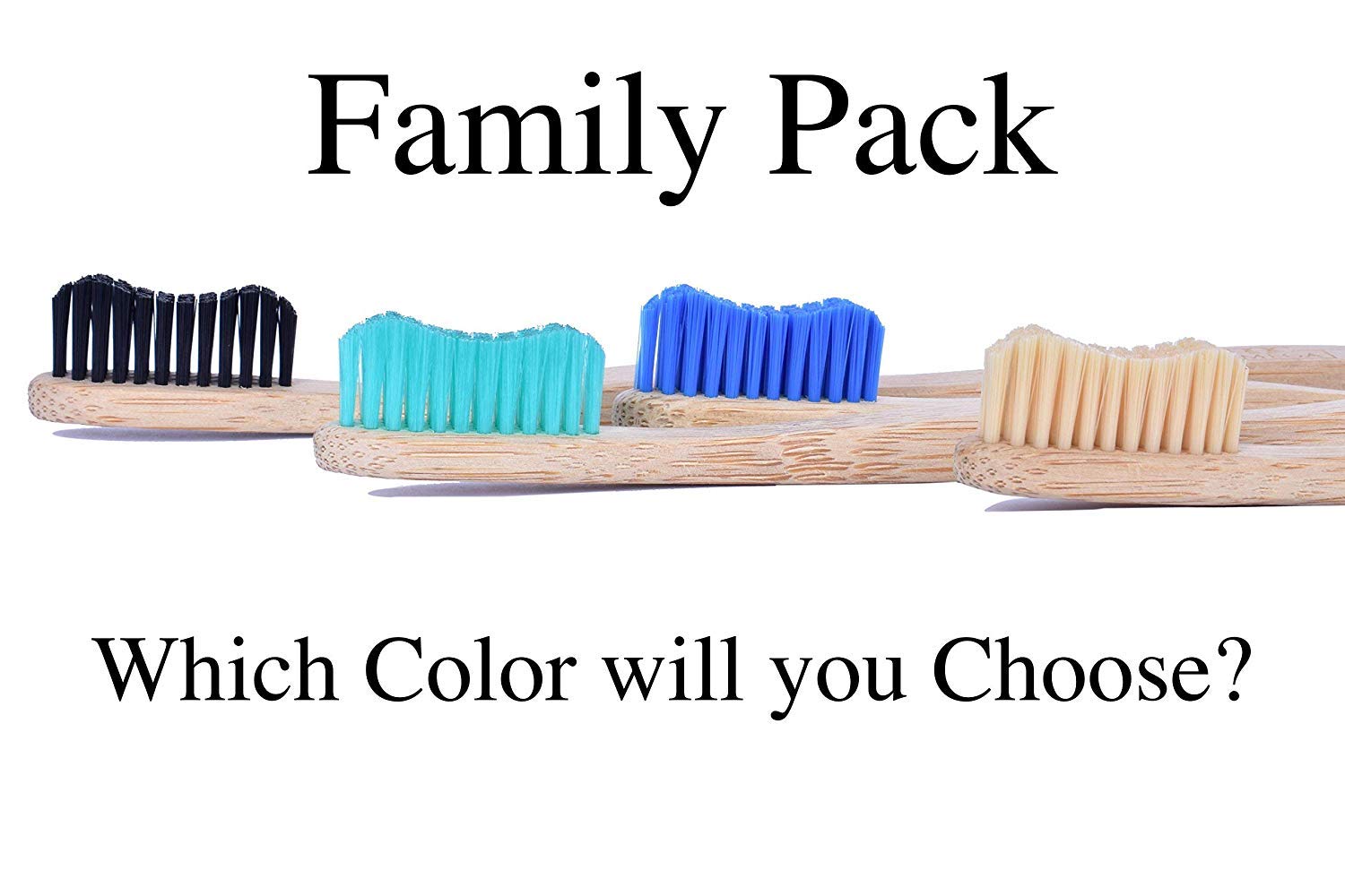 Doc Omega Bamboo Toothbrush Medium Bristle and Travel Case