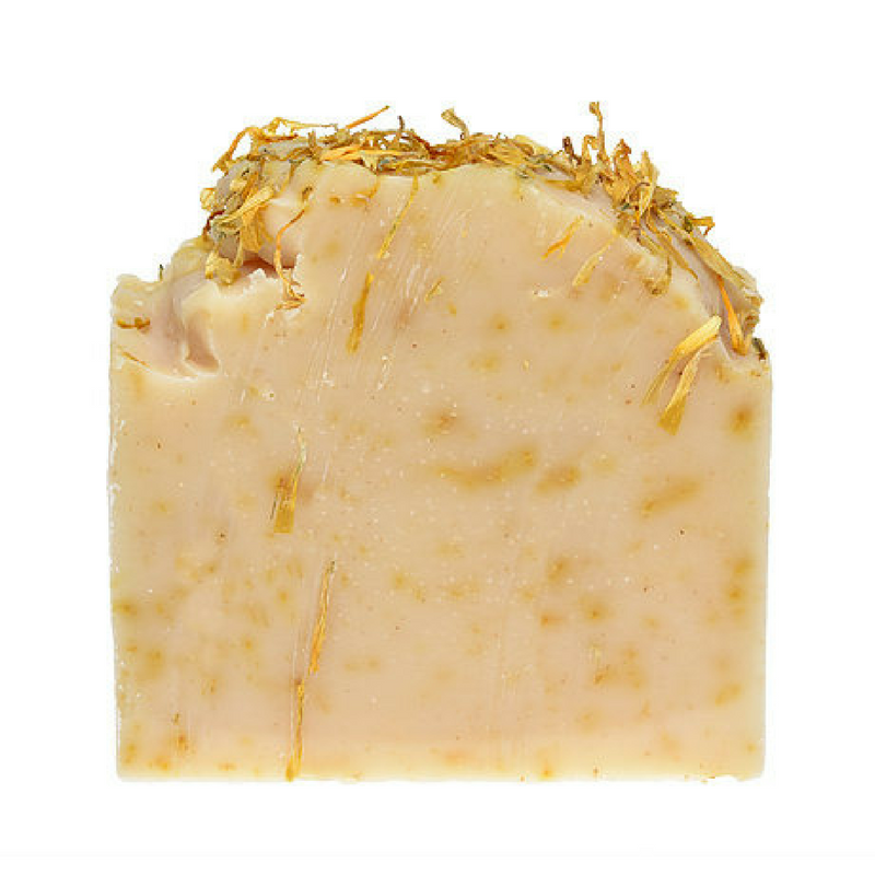 Buck Naked | energizing marigold vegan soap bar