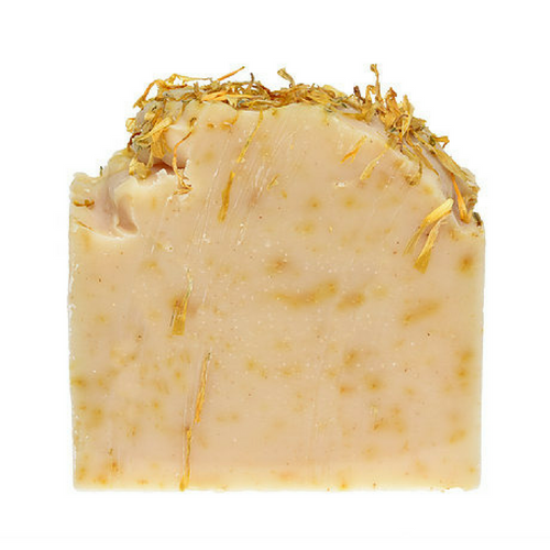 Buck Naked | energizing marigold vegan soap bar