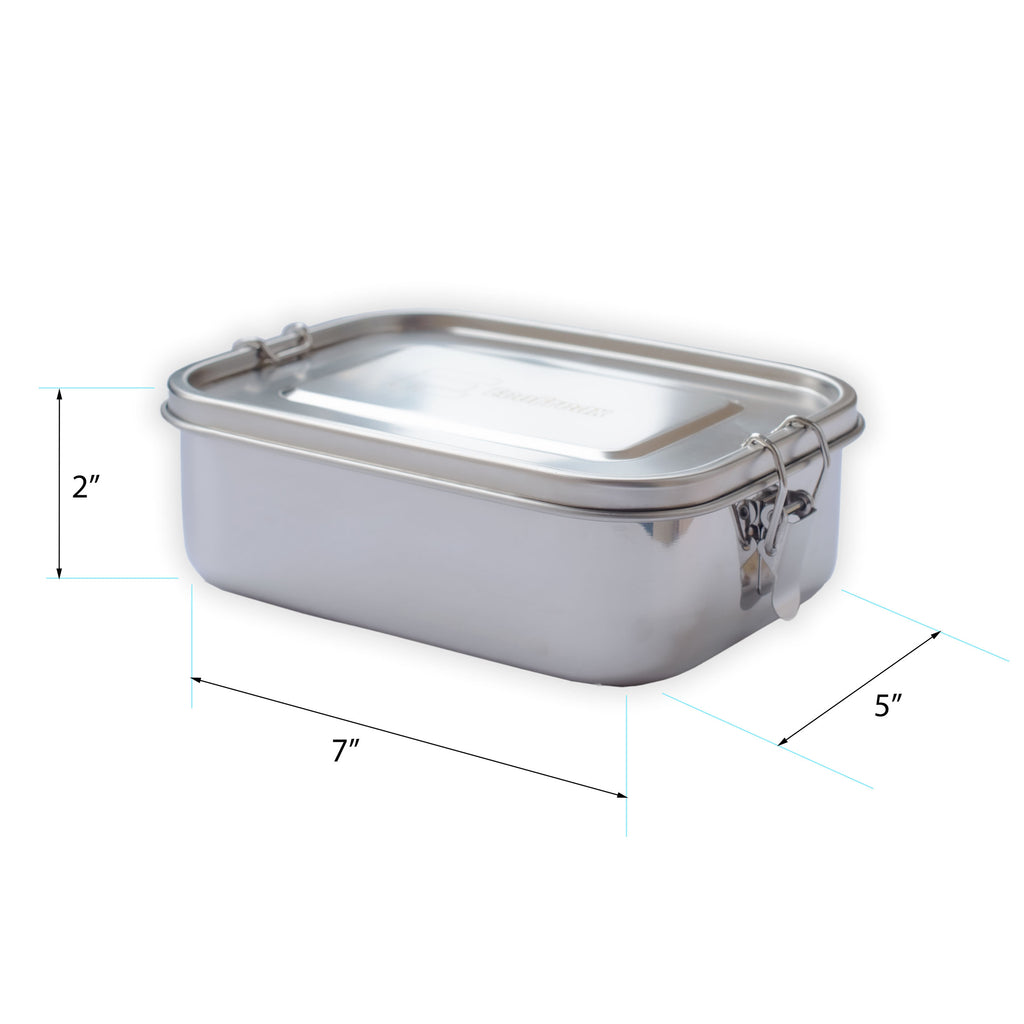 Stainless Steel Metal Lunch Box Food Container