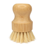 Sisal Mini Scrub Brush Bamboo Dish Scrubber