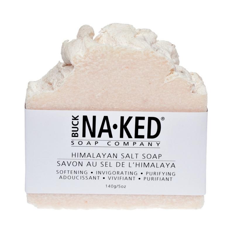 Buck Naked | himalayan salt natural vegan soap bar