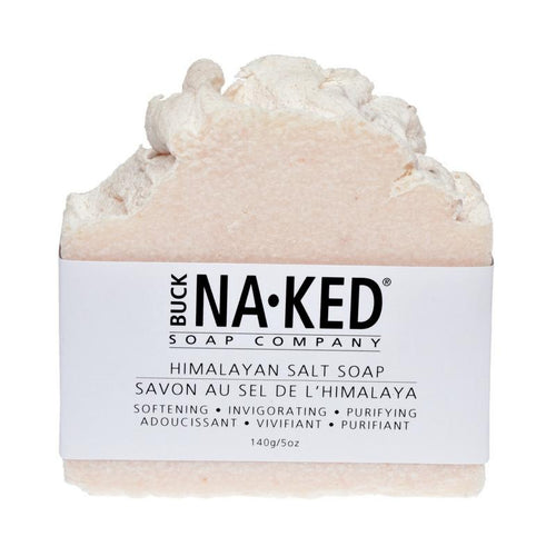 Buck Naked | himalayan salt natural vegan soap bar