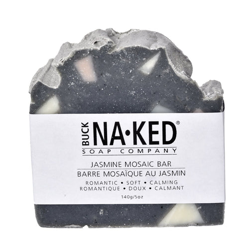 Buck Naked | jasmine mosaic vegan soap bar