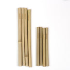 coupleDots Biodegradable Bamboo Drinking Straws