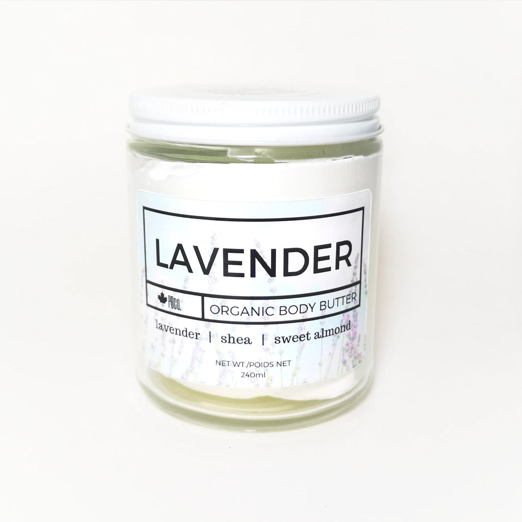 organic body butter - lavender | parkdale butter