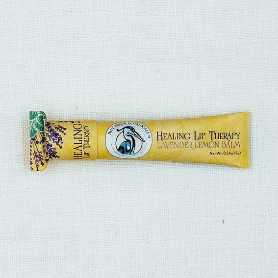 organic lip balm - lavender lemon