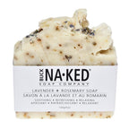 Buck Naked Lavender + Rosemary Natural Vegan Soap Bar