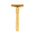 Merkur | futur adjustable double edge safety razor | gold plated finish