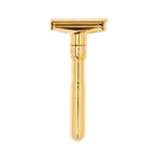 Merkur | futur adjustable double edge safety razor | gold plated finish