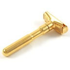 Merkur | futur adjustable double edge safety razor | gold plated finish