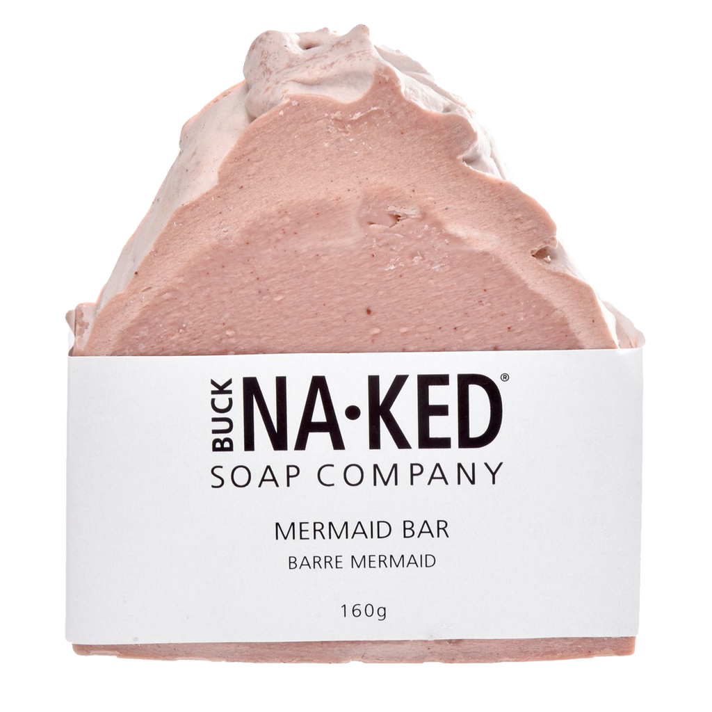 Buck Naked | mermaid vegan shampoo bar