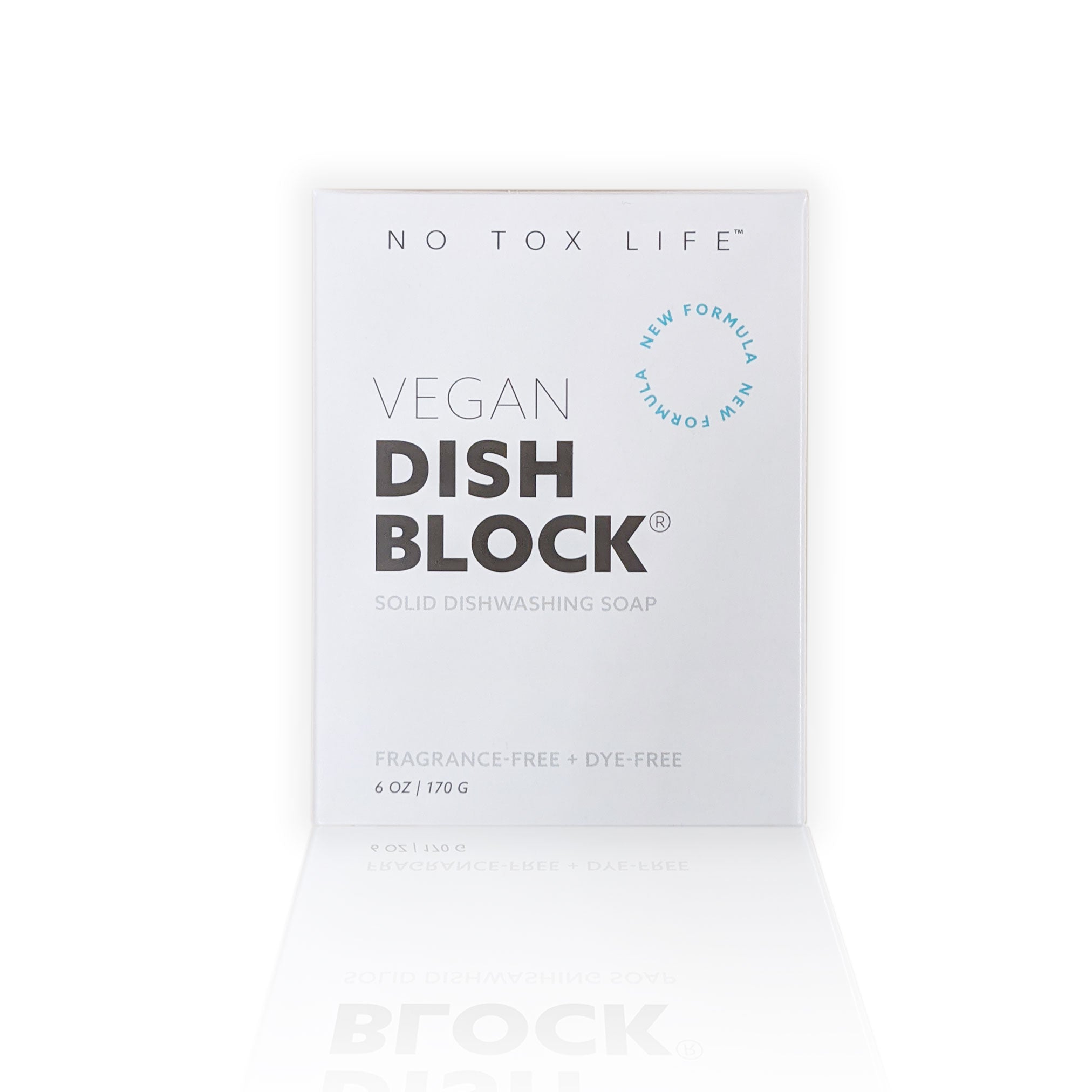 No Tox Life | vegan dishwashing block | solid dishwashing soap bar