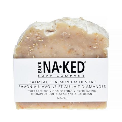 Buck Naked | oatmeal & almond milk vegan soap bar