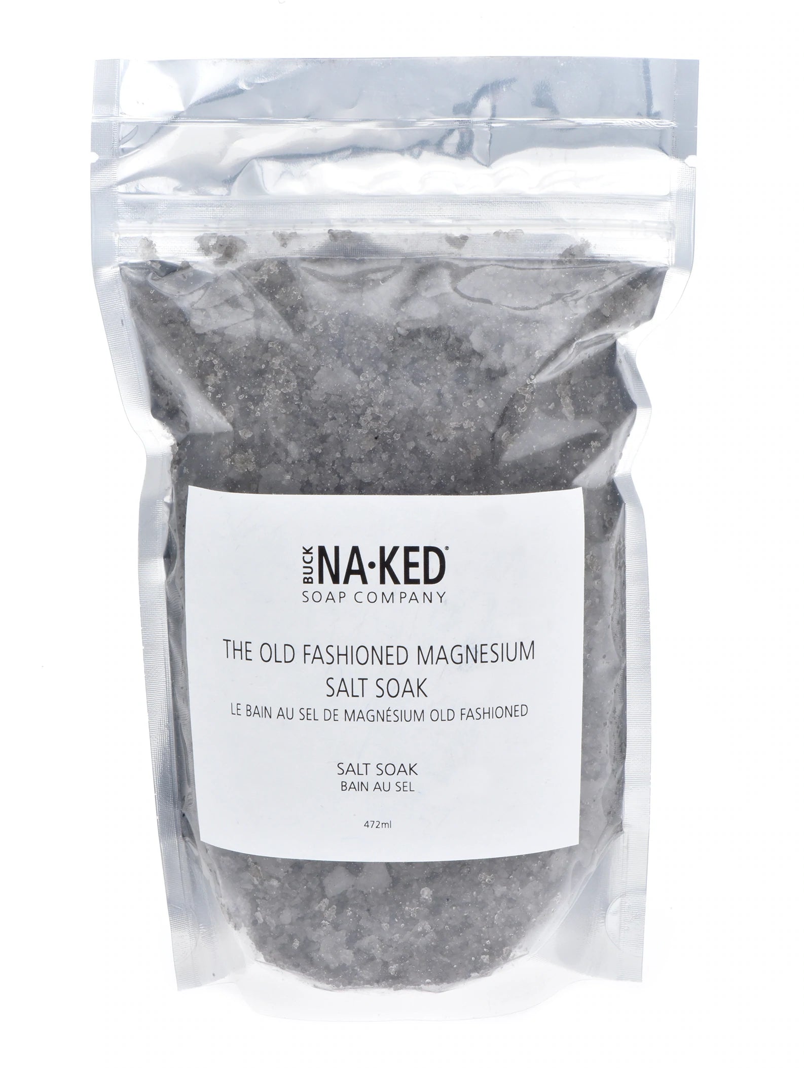 the old fashioned magnesium bath salt soak