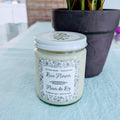 rice flower soy candle - all natural organic scented candle