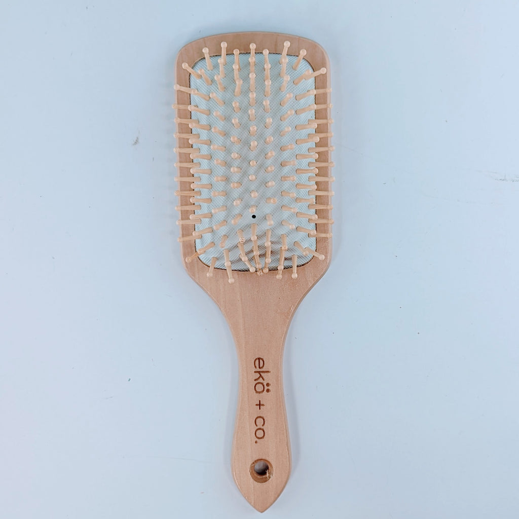 bamboo hair brush (defective)
