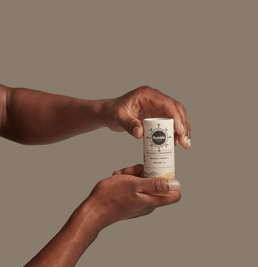 Humble natural deodorant - palo santo & frankincense | plastic free
