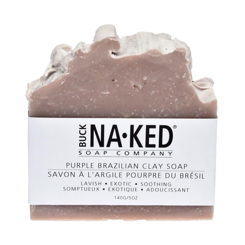 Buck Naked Purple Brazilian Clay Soap