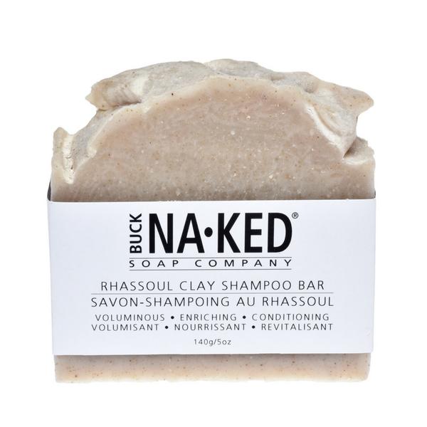 Buck Naked | rhassoul clay vegan shampoo bar