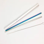 Save My Straw | Two Straw Travel Set with Brush and Case