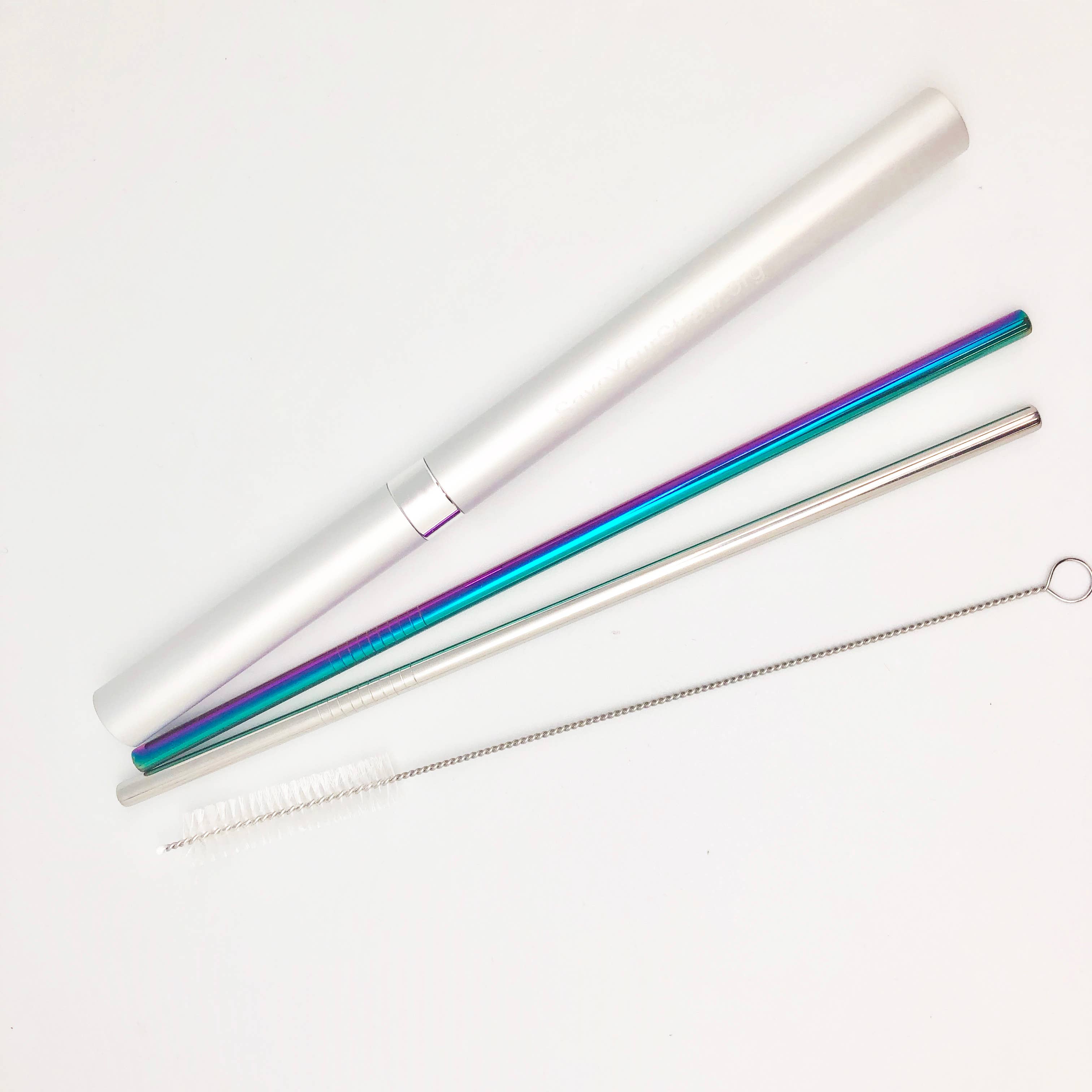 Save My Straw | Two Straw Travel Set with Brush and Case