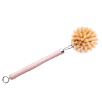 Bamboo & Sisal Long Handle Dish Brush with Replaceable Head