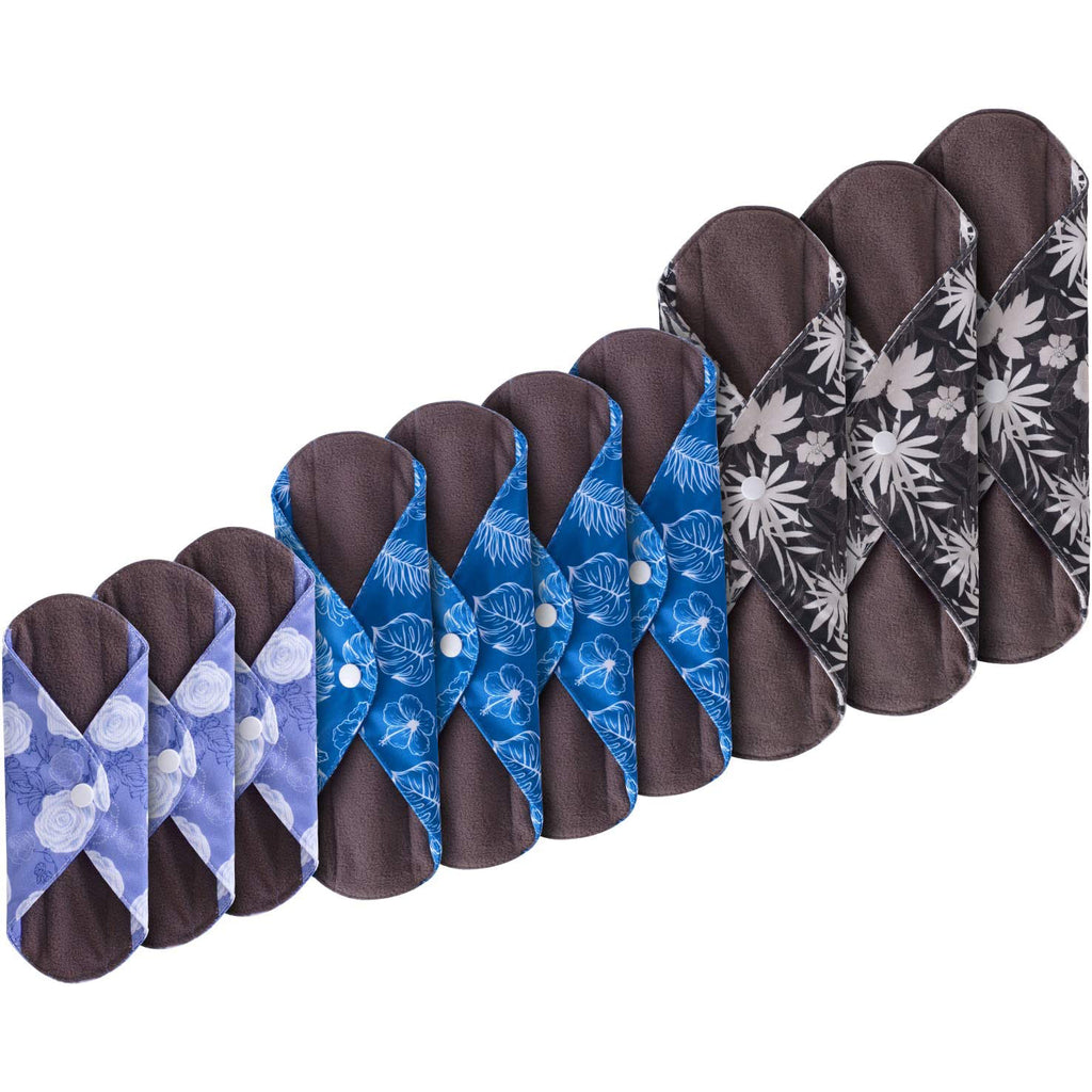 Cloth Reusable Period Pads (Set of 10)