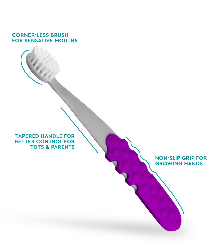 RADIUS Totz Plus Brush (3 yrs+) - Kids Toothbrush