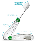 RADIUS Tour Travel Brush - Adult Toothbrush with Soft Bristles