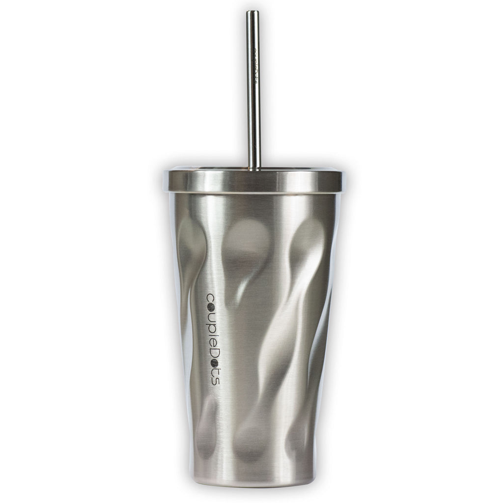 Twister | Travel Mug Tumbler For Hot and Cold Drinks with Straw