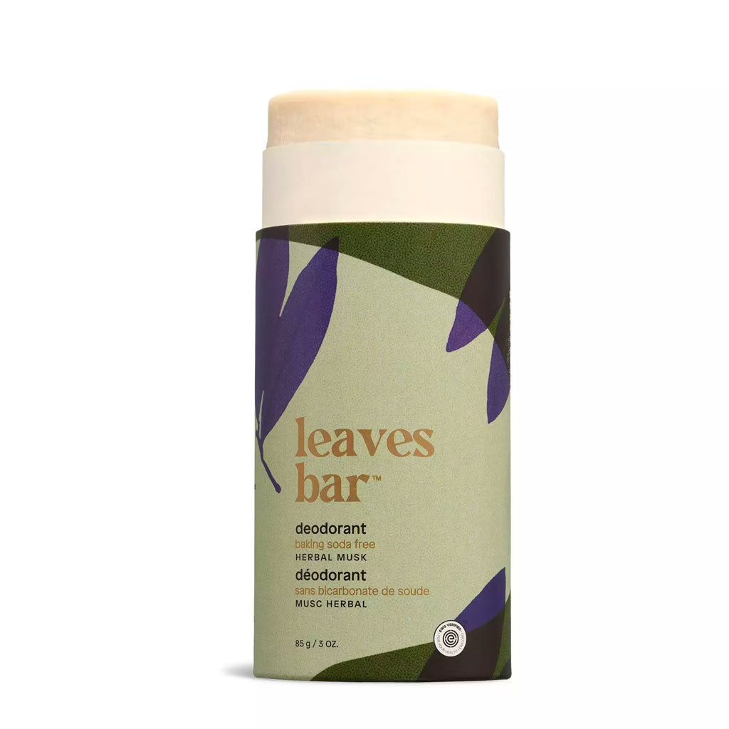 attitude deodorant - herbal musk leaves bar