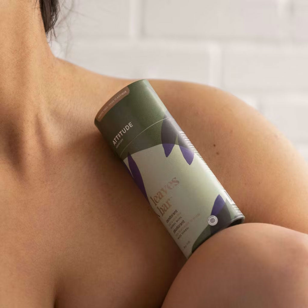 attitude deodorant - herbal musk leaves bar