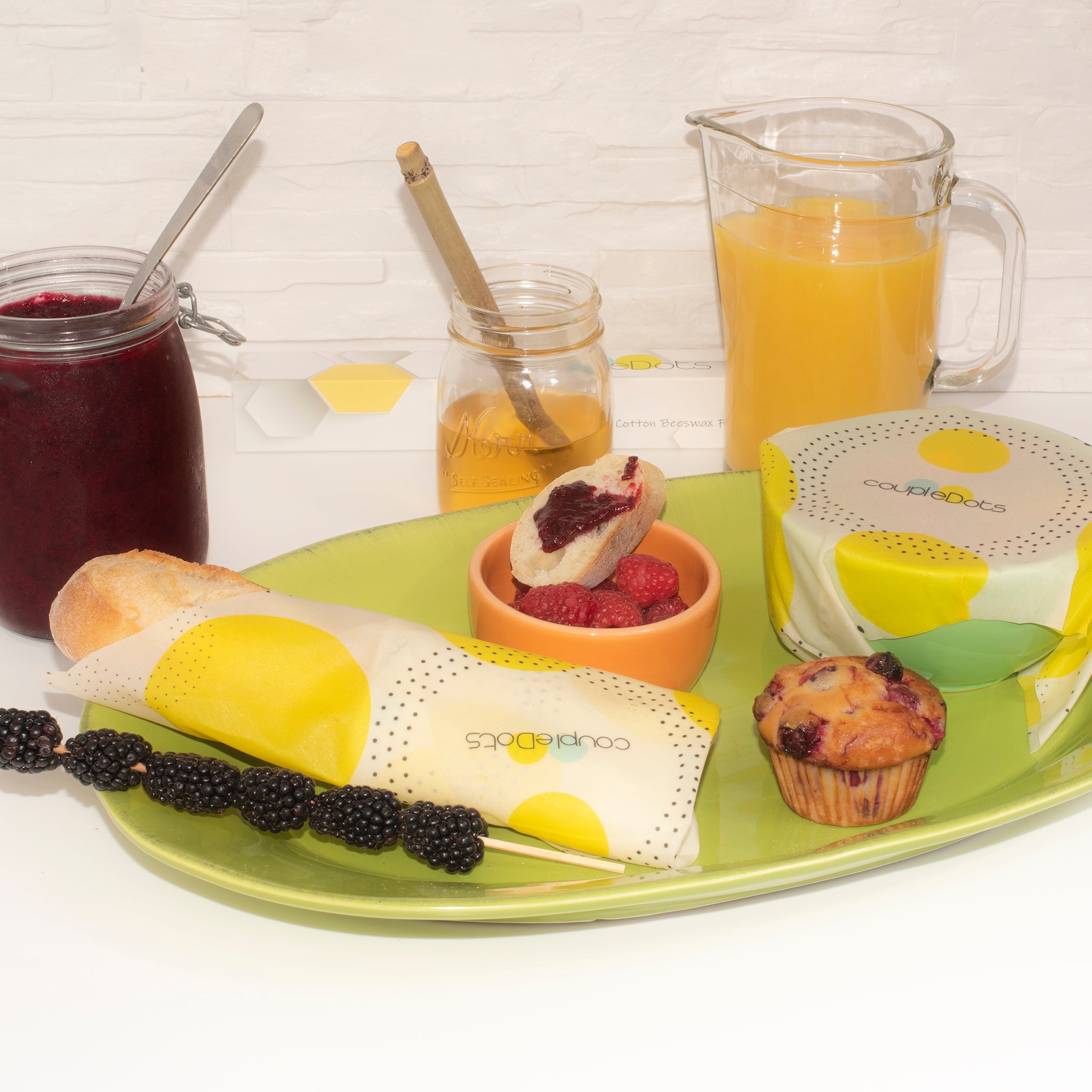 da Bee | Beeswax Reusable Food Wrap Roll