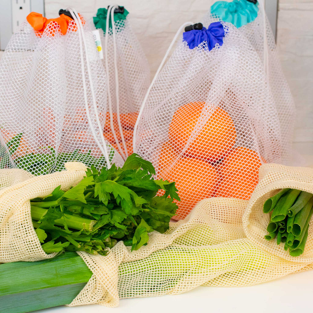 da Sack Reusable Mesh and Organic Cotton  Produce Bags