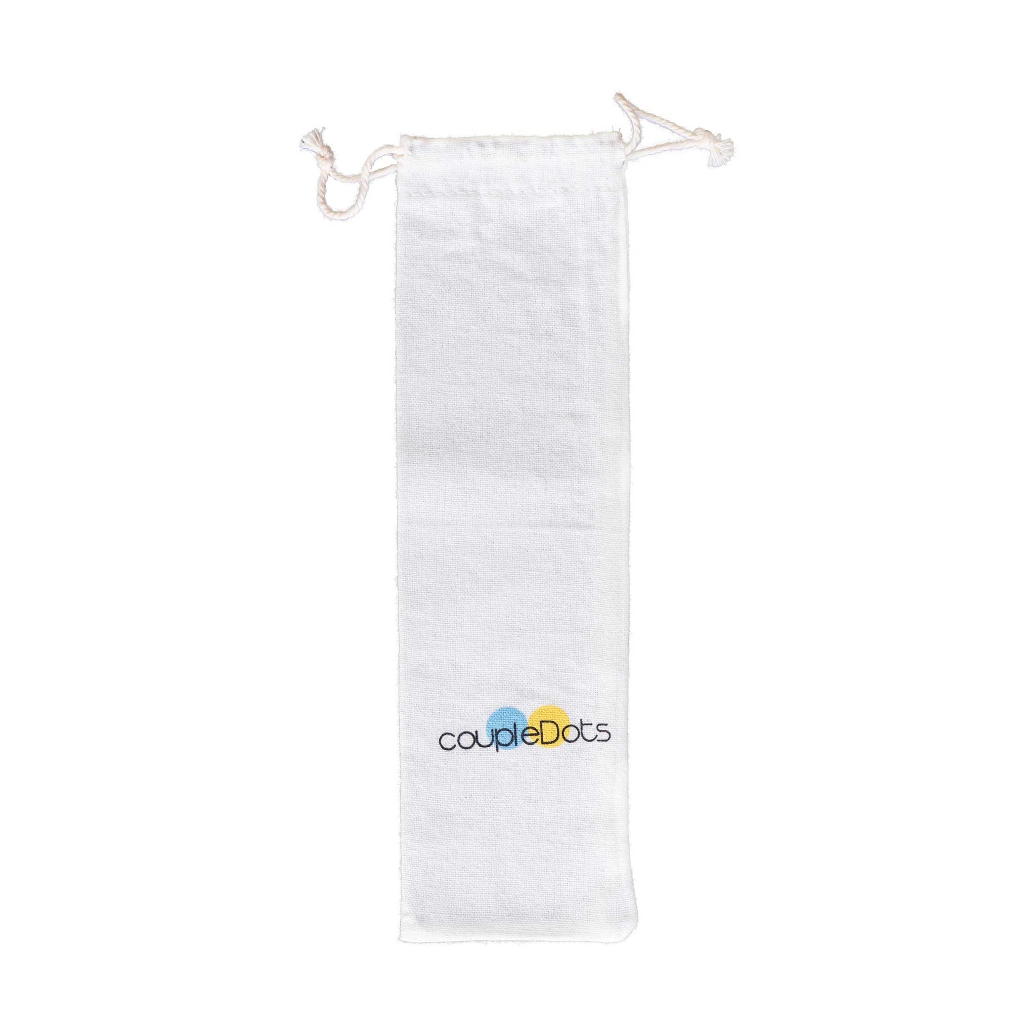Cotton Pouch for Reusable Straws