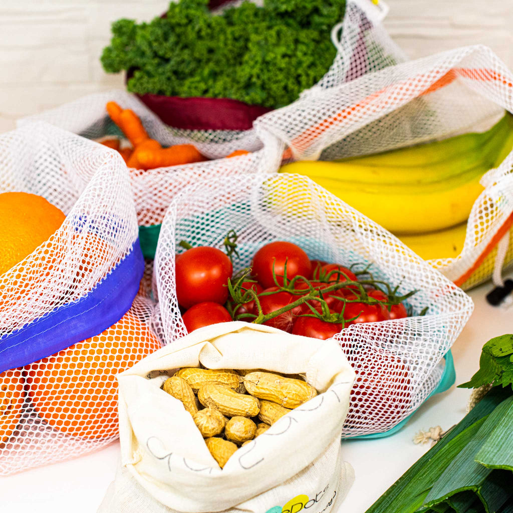 da Sack Reusable Mesh and Organic Cotton  Produce Bags