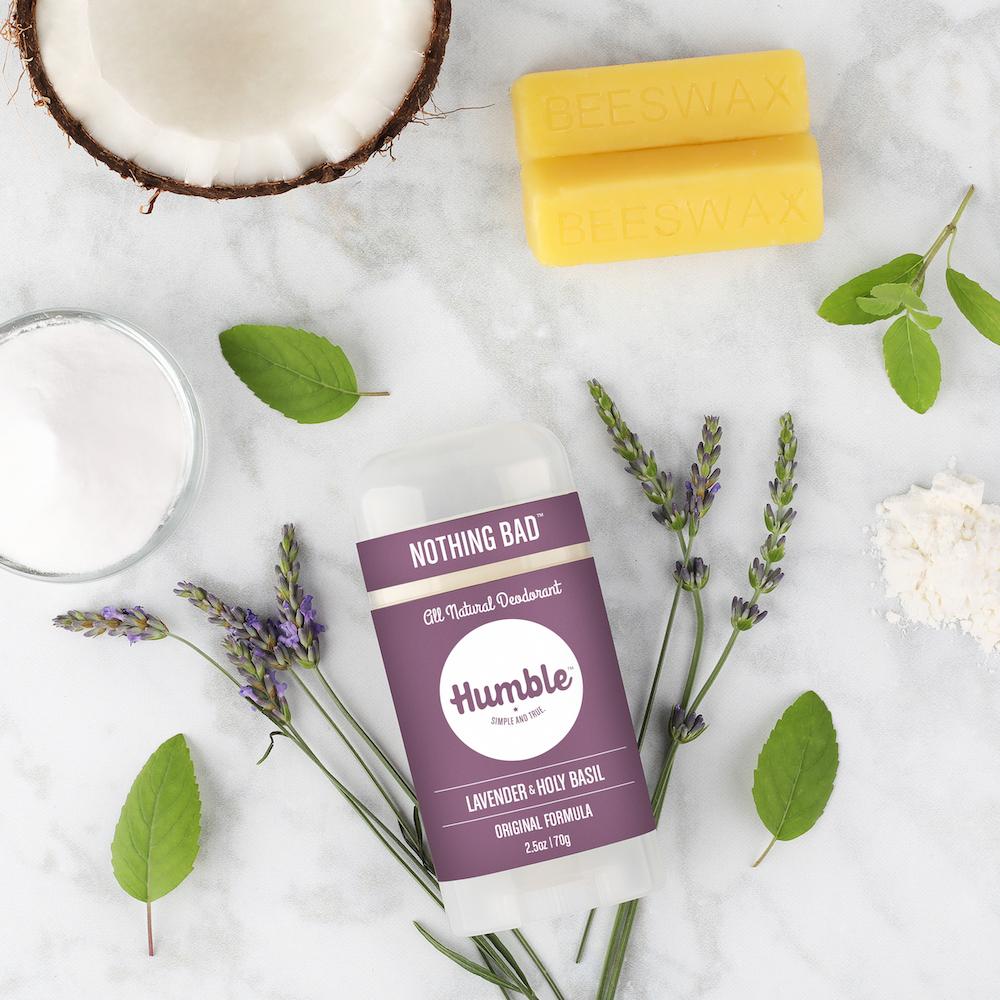 Humble all natural deodorant - lavender & holy basil