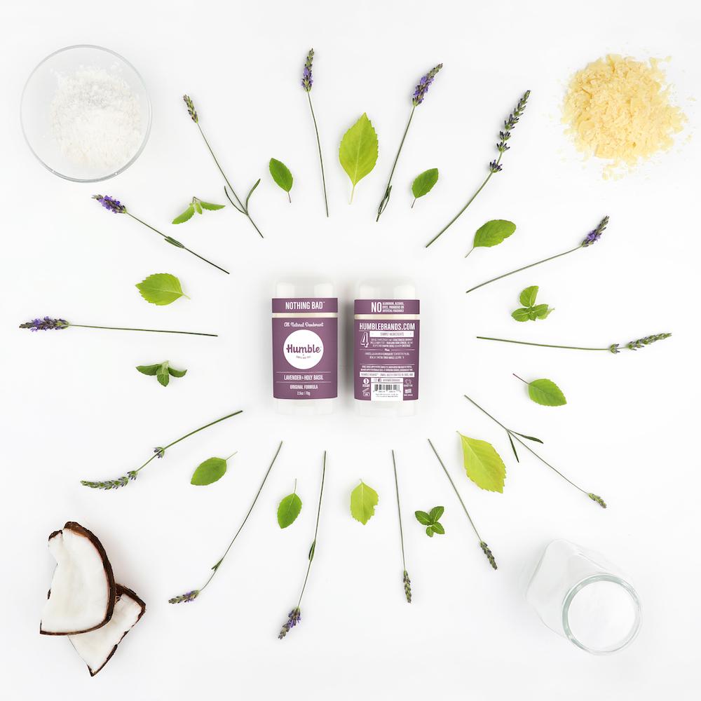Humble all natural deodorant - lavender & holy basil