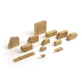 Minimal Wooden Animal Set by Floris Hovers
