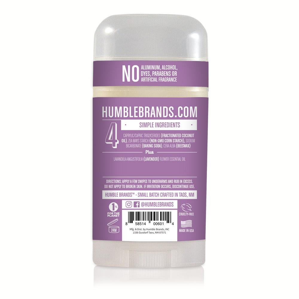 Humble all natural deodorant - mountain lavender